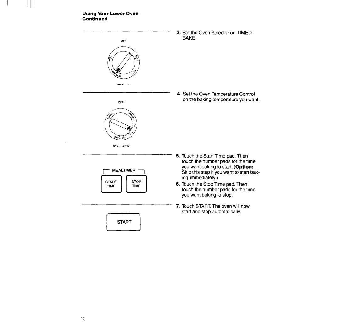 Whirlpool RM286PXV manual Offbake 