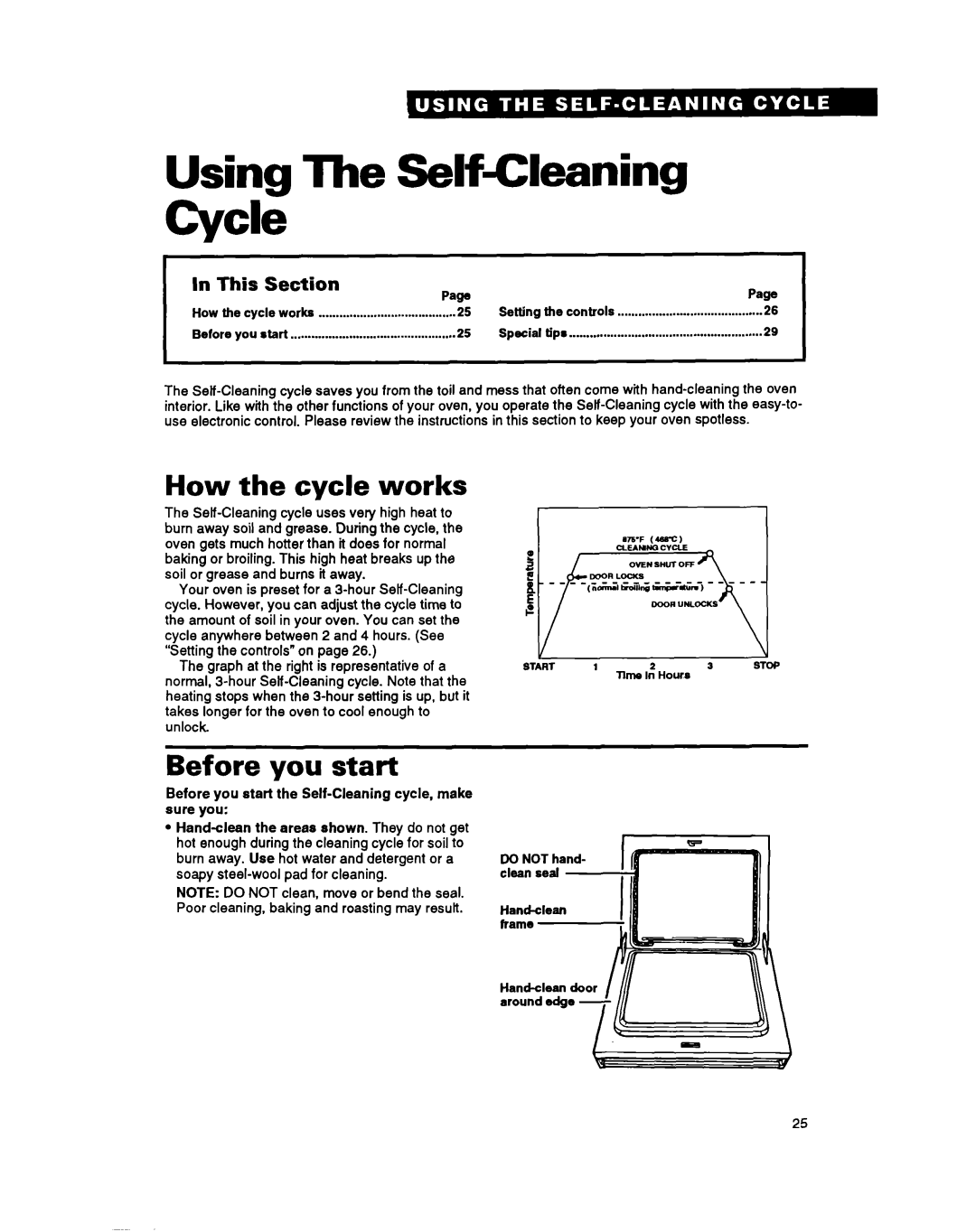 Whirlpool RM765PXA, RM770PXA warranty How the cycle works, Before You Start, This Section PawPage 