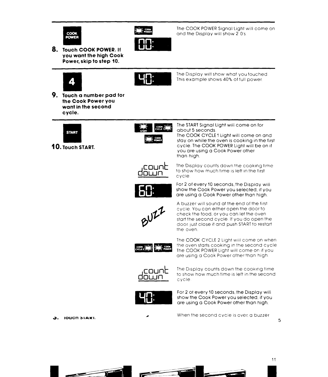 Whirlpool RM778PXT warranty Count 