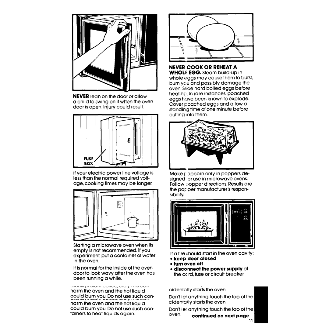 Whirlpool RM955PXP manual 