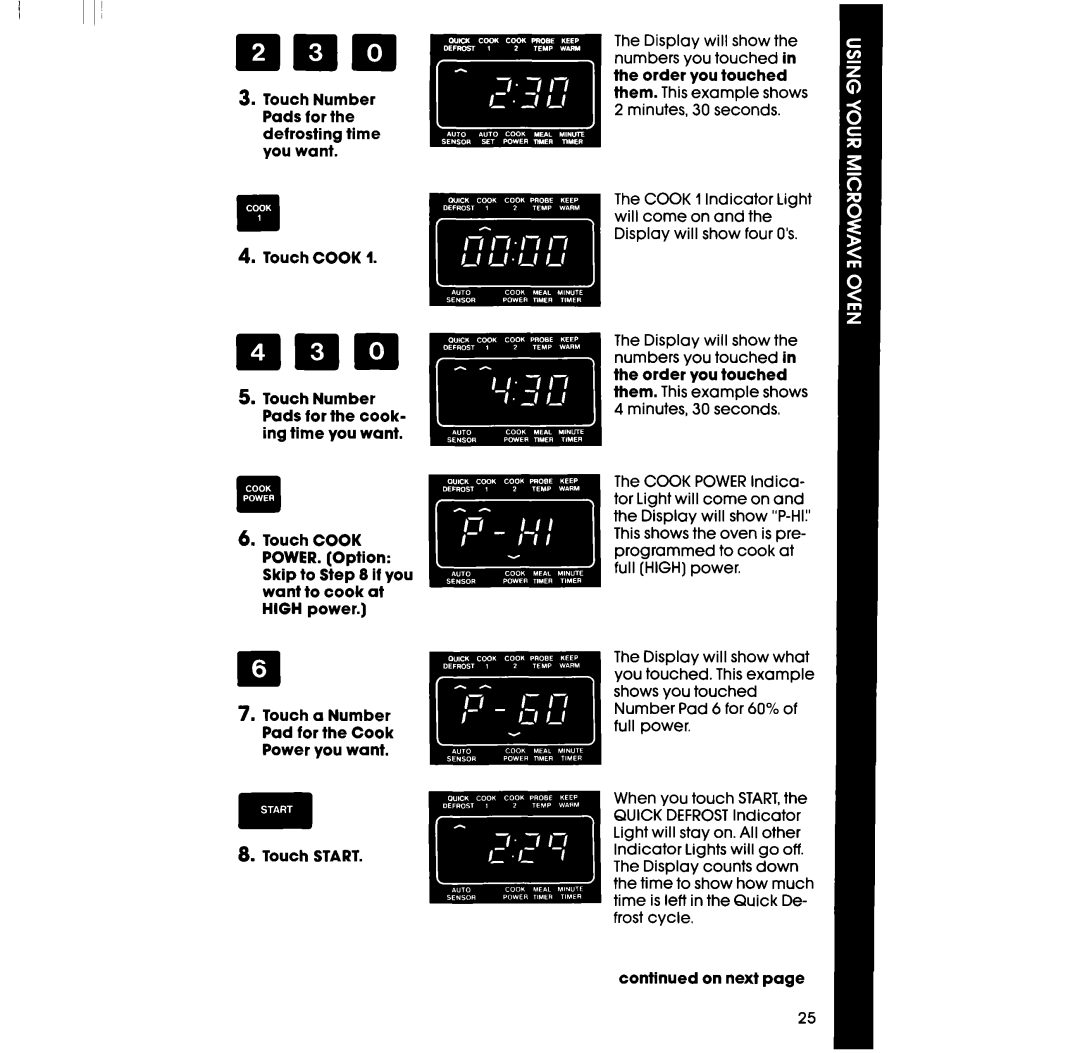 Whirlpool RM288PXV, RM988PXV manual Elm 