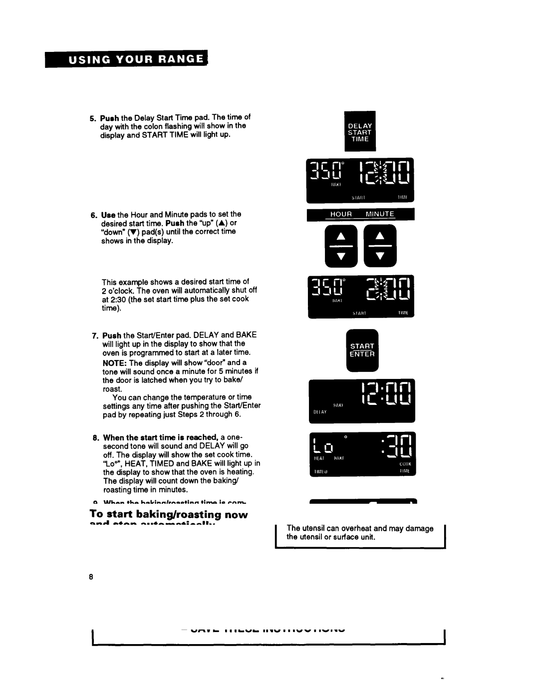 Whirlpool RS696PXY manual 