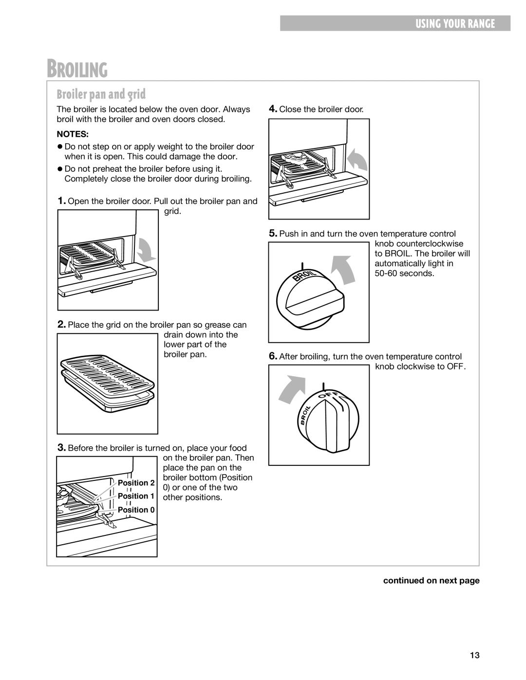 Whirlpool SF3000SG, SF302BSG, SF3020SG warranty On next 