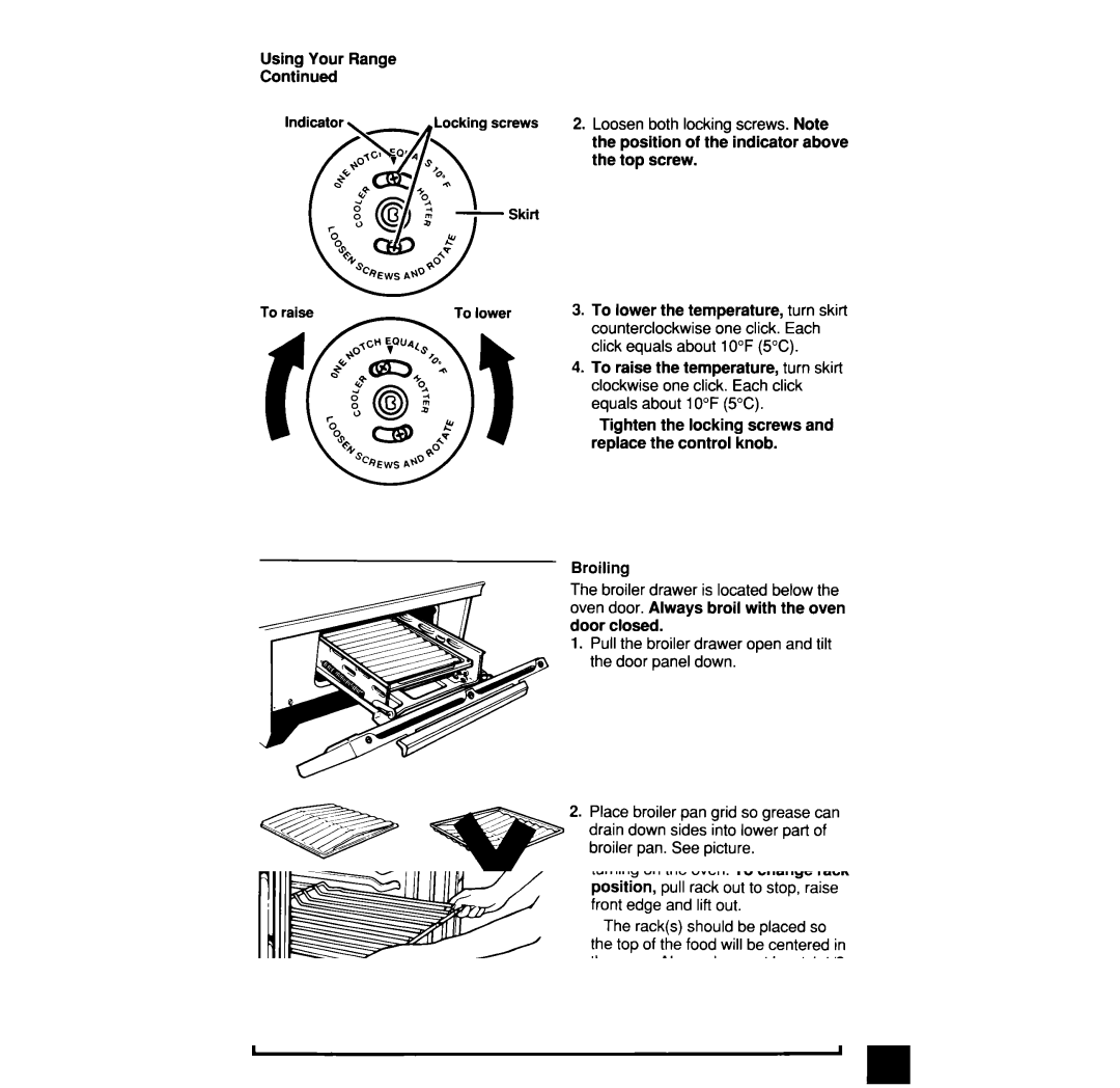 Whirlpool SF332BEW, SF302BSW, SF302BEW, SF3020SW, SF3020EW, SF332BSW manual 