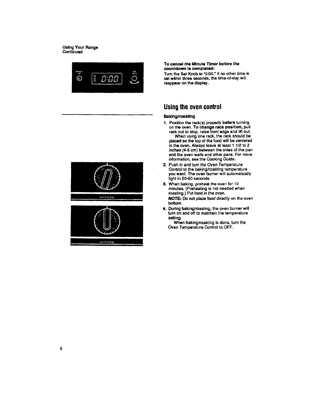 Whirlpool SF317PEX, SF337PEX manual Baklnglroastlng, Information, see the Cooking Guide 