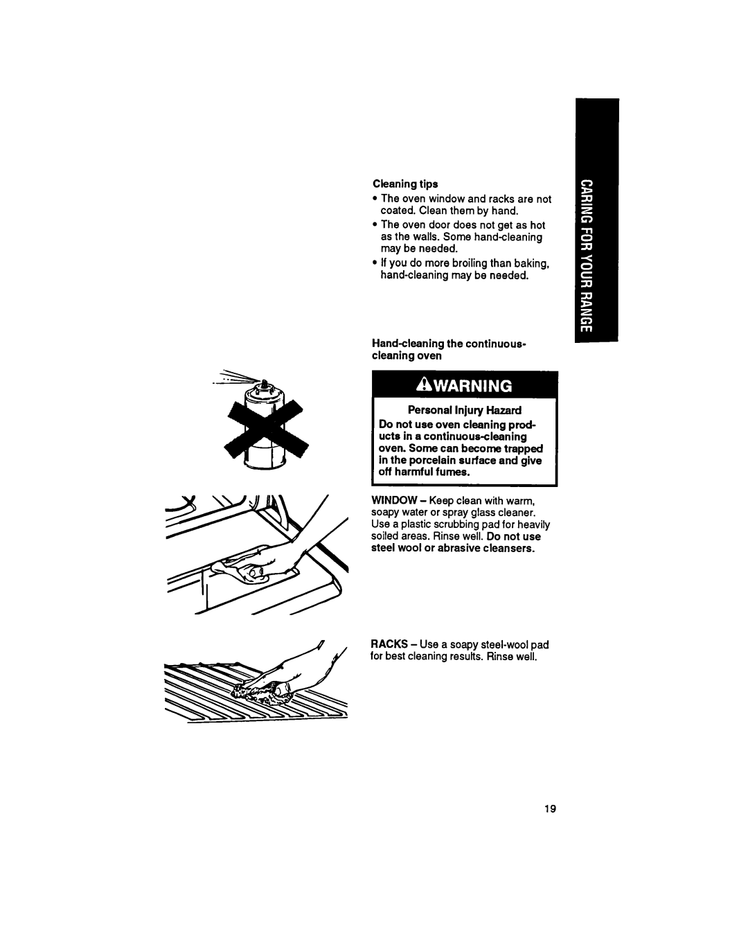 Whirlpool SF33OPEW manual 