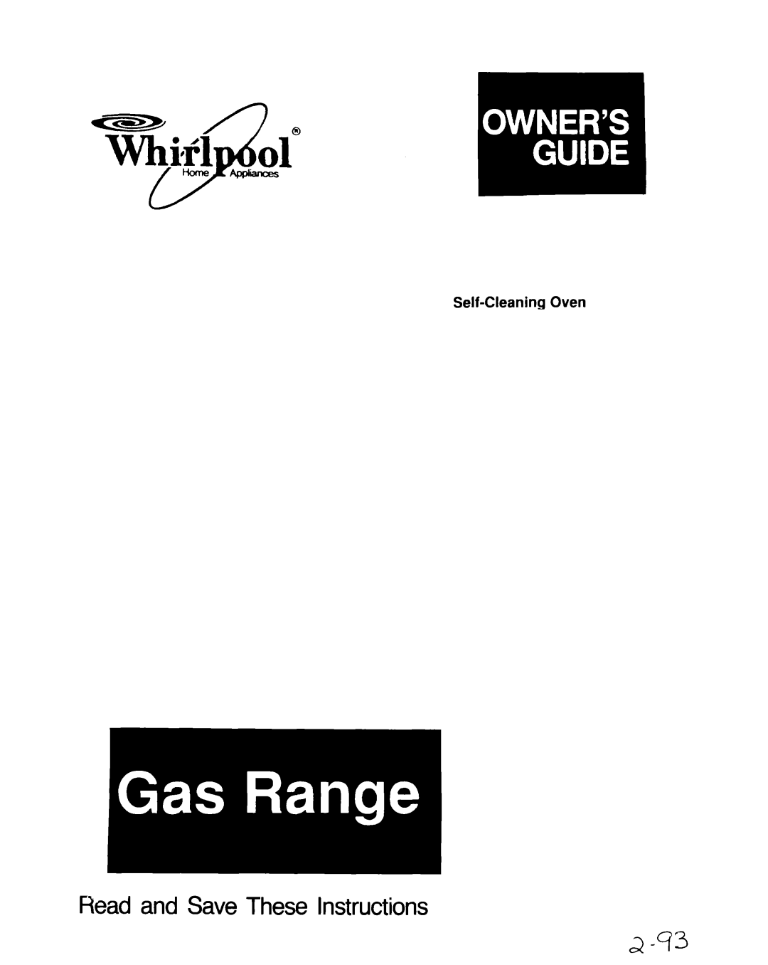 Whirlpool SF365BEXN0 manual Self-CleaningOven 