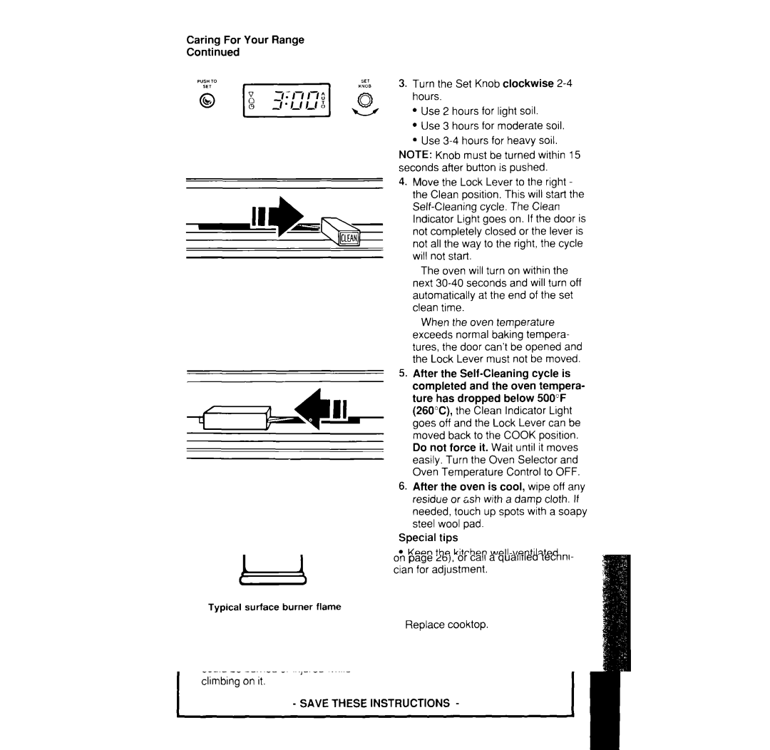 Whirlpool SF376PEW manual 