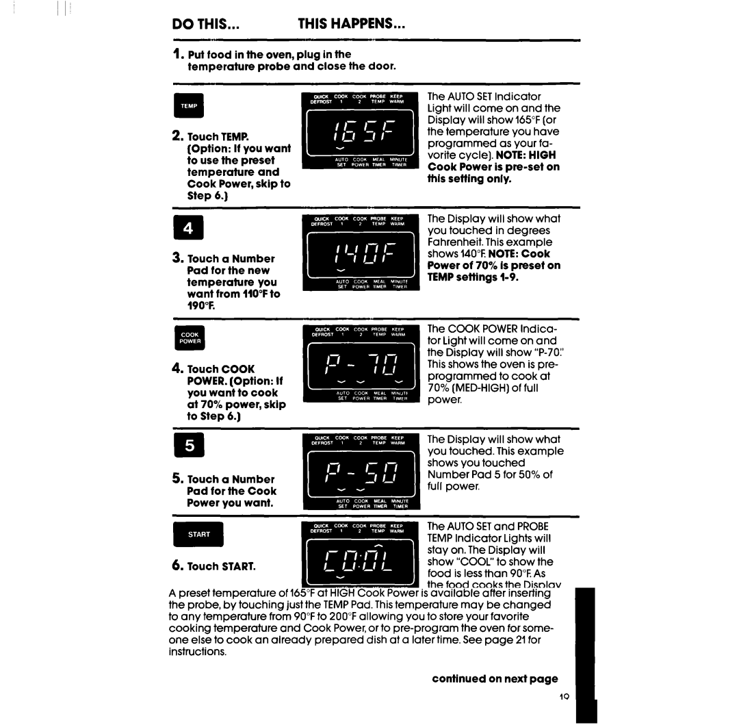 Whirlpool SM988PES, SM958PES manual This Happens 