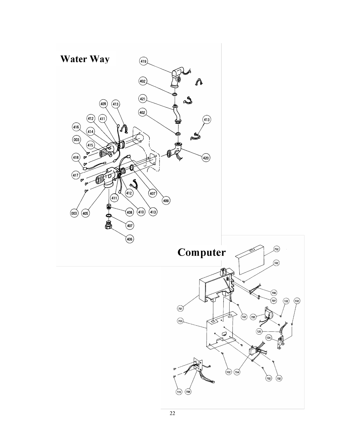 Whirlpool T-K1S installation manual Computer 