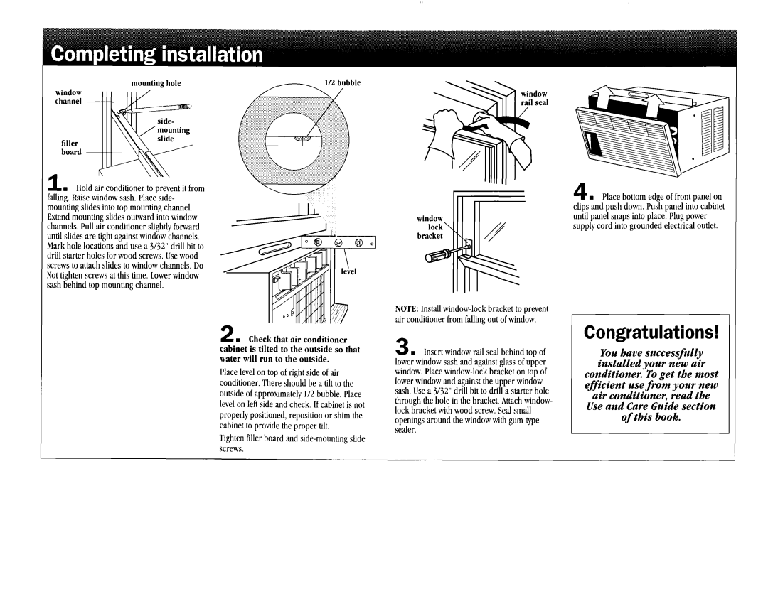 Whirlpool TA07002F0 manual Mounting hole, Filler board 