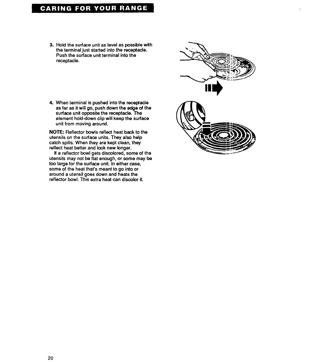Whirlpool TER20WOY manual 