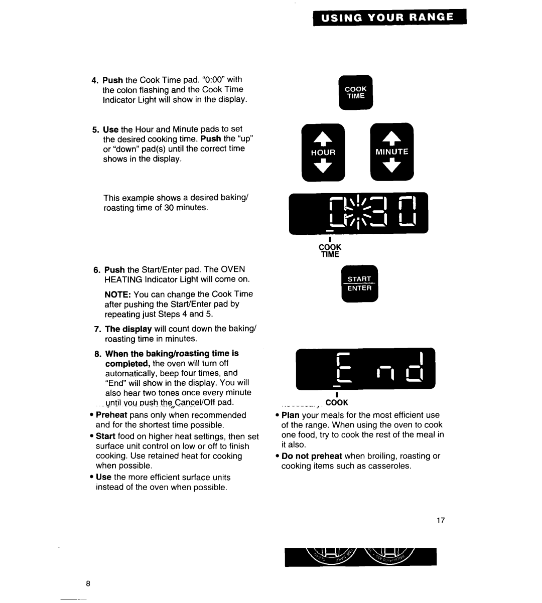 Whirlpool TER86W5B important safety instructions 