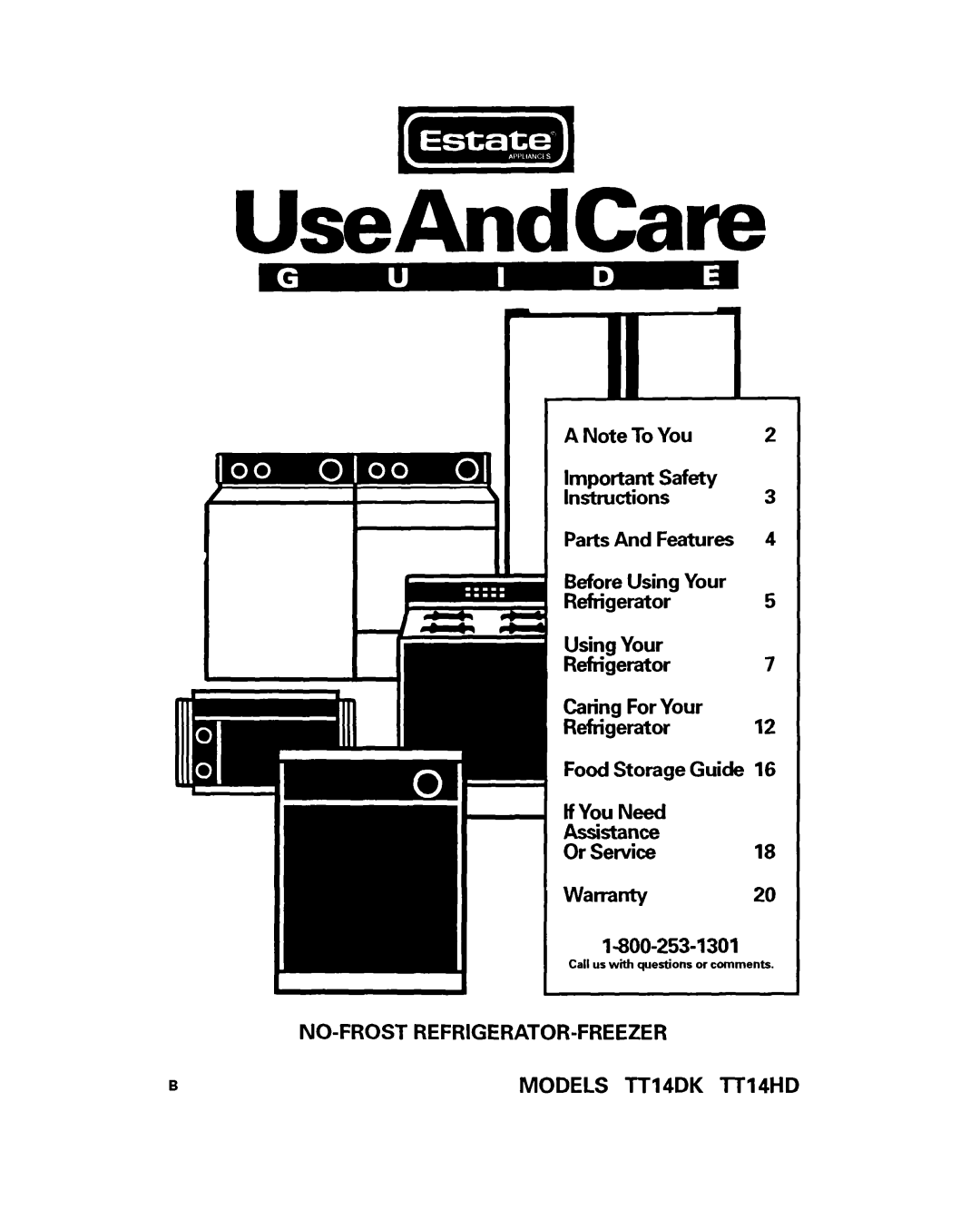 Whirlpool TT14HD, TT14DK important safety instructions UseAndCare, Your 