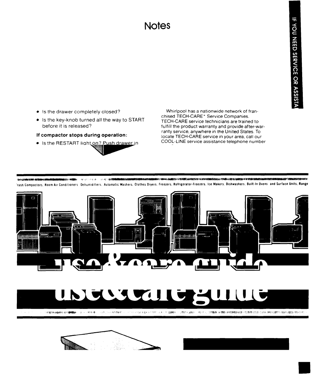 Whirlpool TU4000 manual 