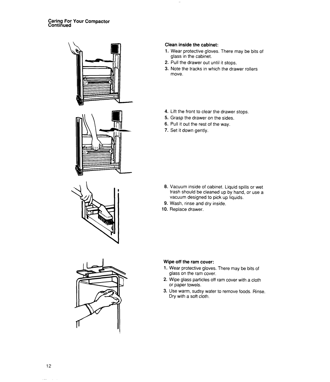 Whirlpool TU4700X, TC4700X, TC8700X, TC8750X manual 