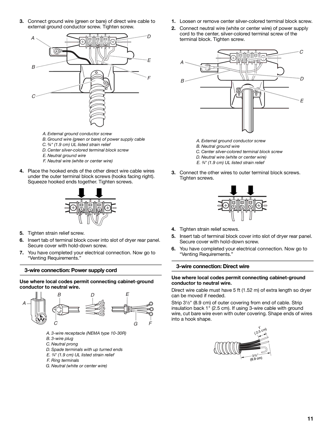 Whirlpool W10057250 manual Bde Cg F 