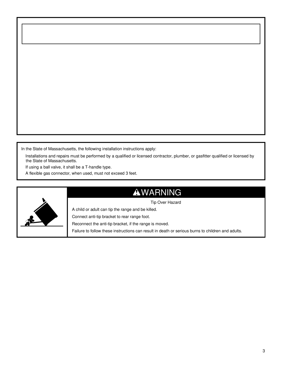 Whirlpool W10130752A installation instructions What to do if YOU Smell GAS 