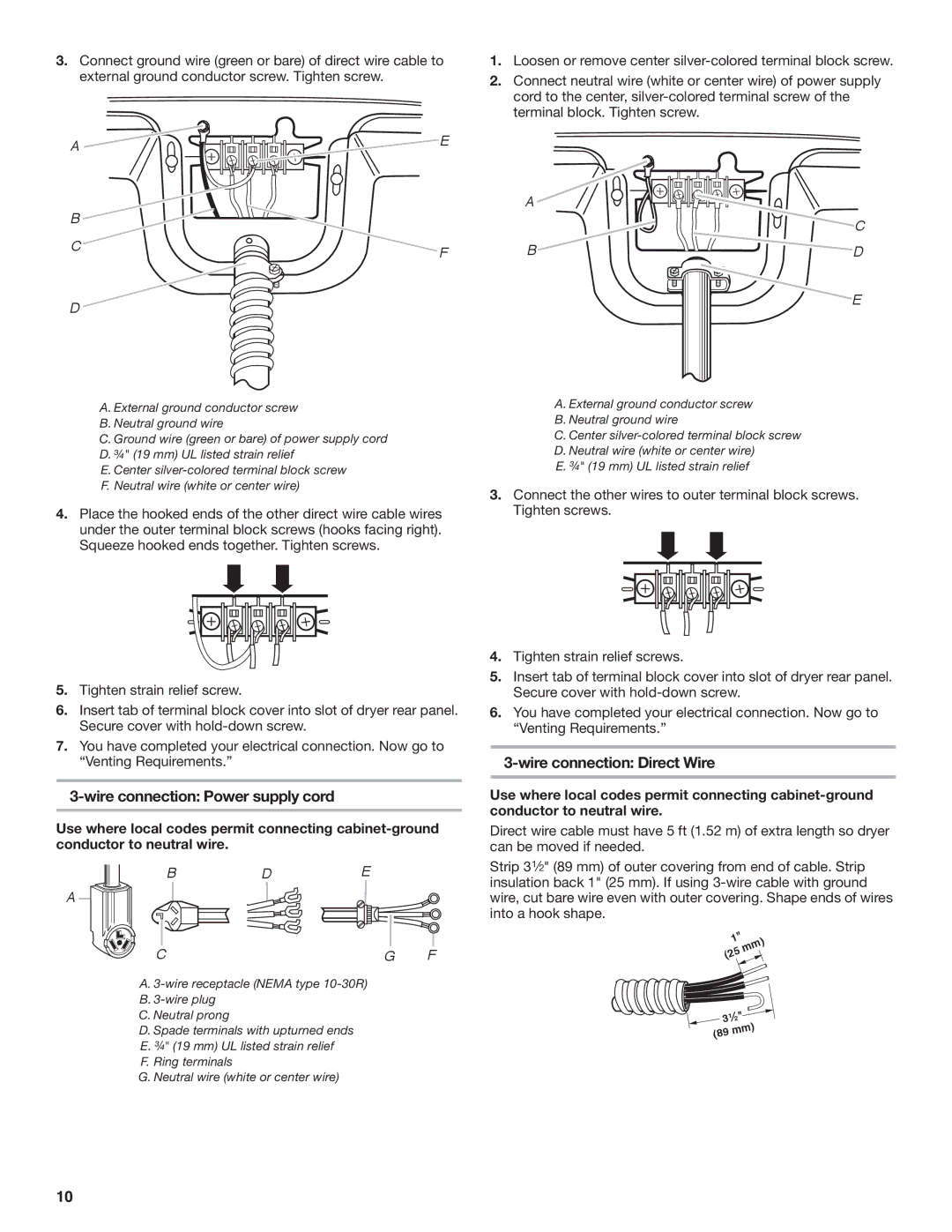 Whirlpool W10151492B, W10151493B manual Cg F 