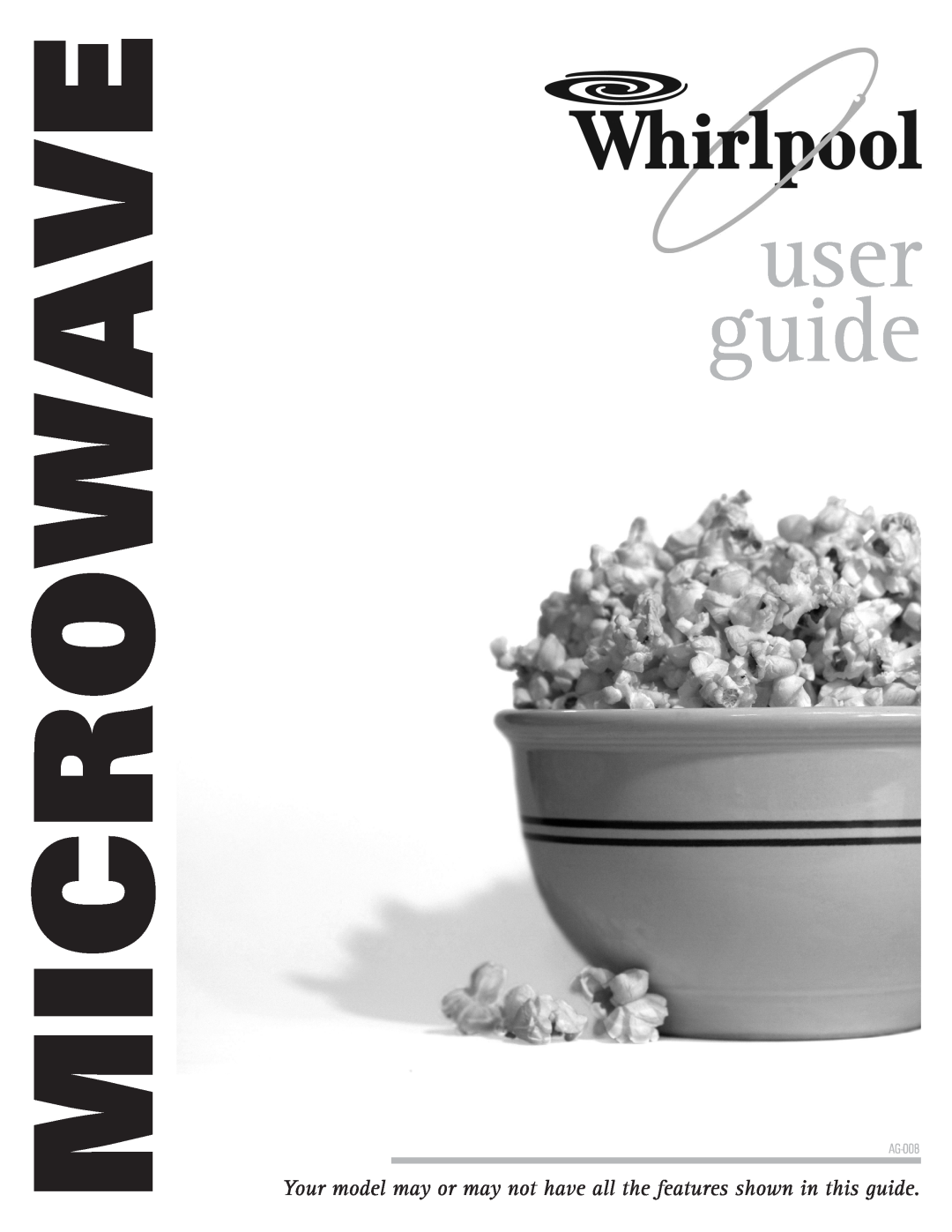 Whirlpool W10182518A manual 