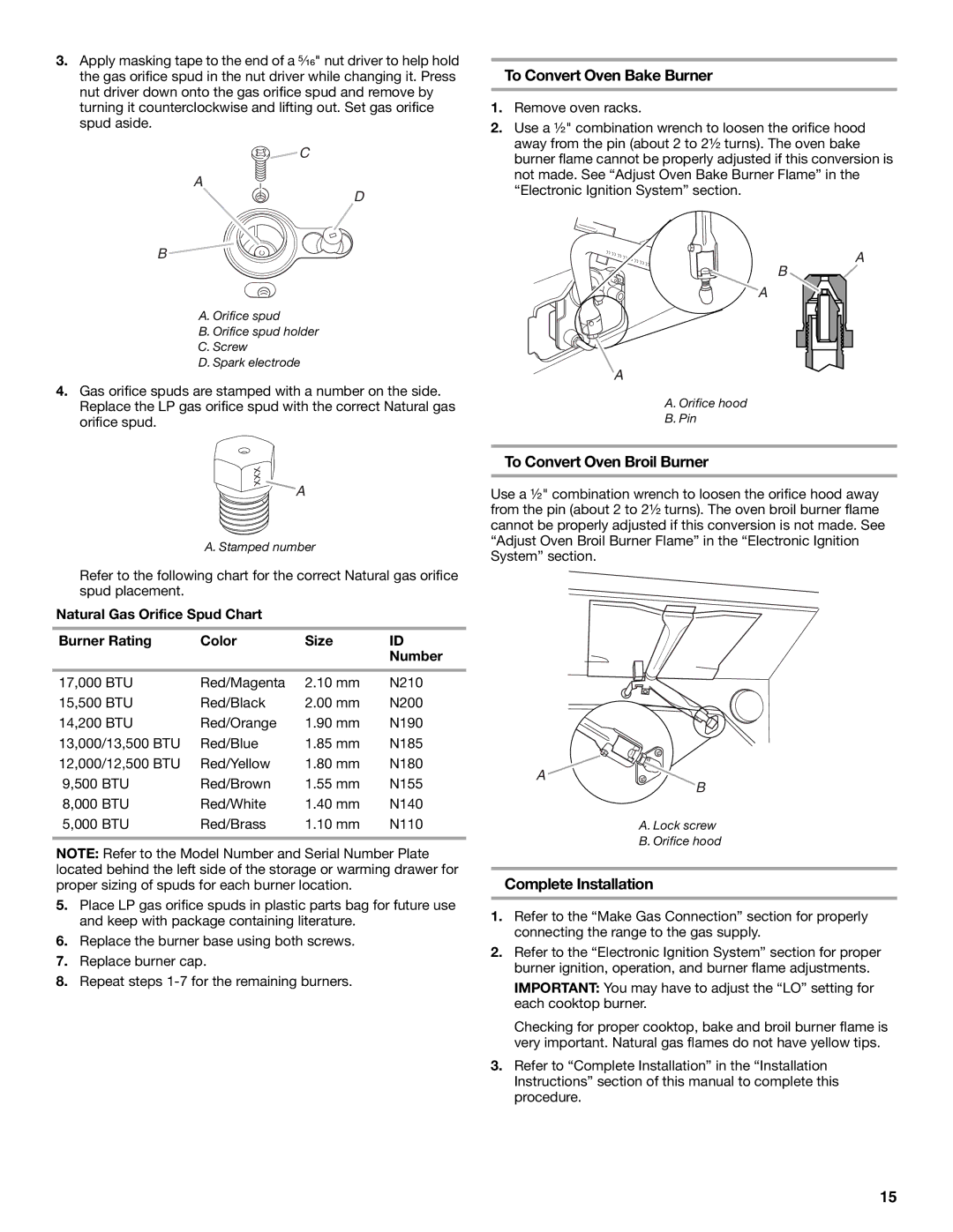 Whirlpool W10196160B installation instructions Stamped number 