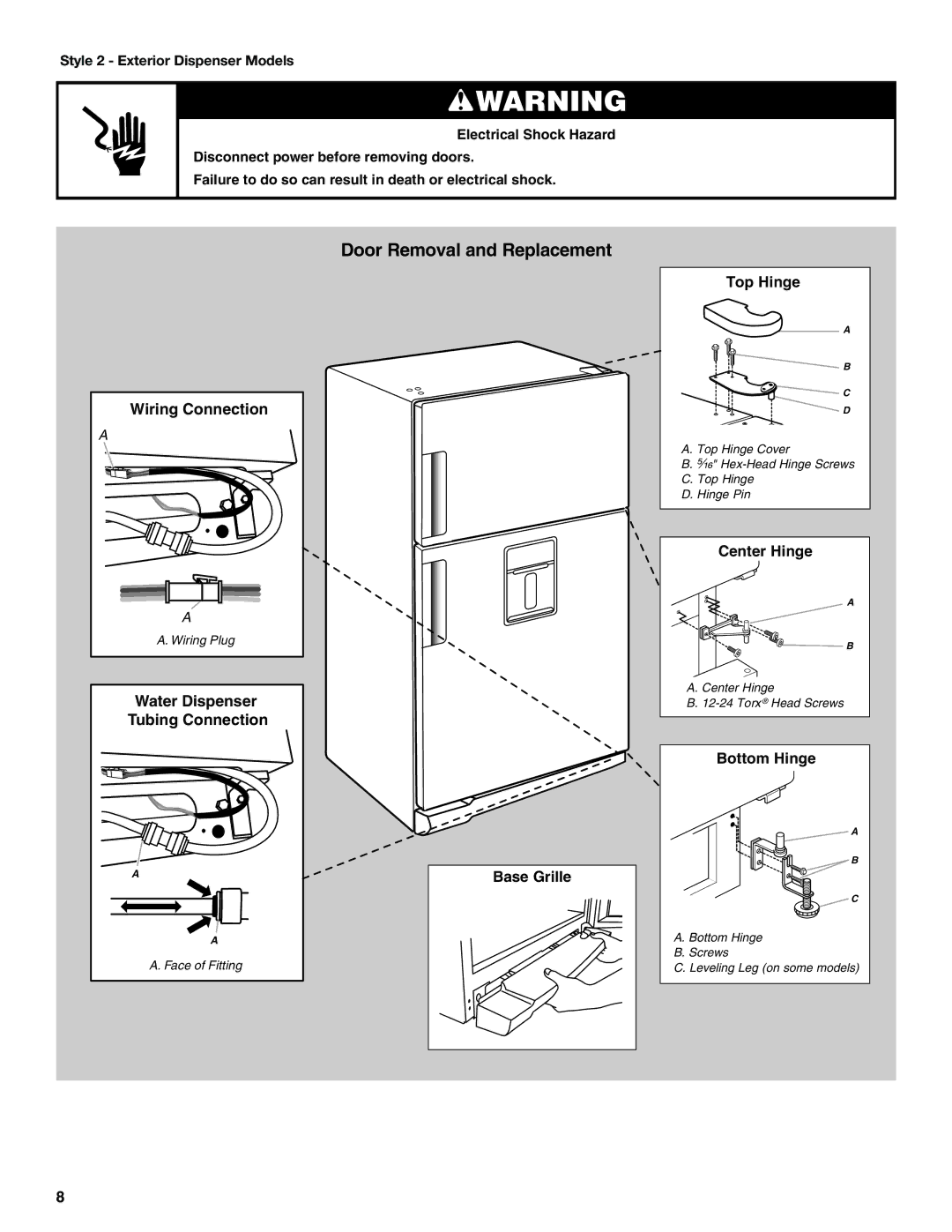 Whirlpool W10359303A installation instructions Wiring Connection 