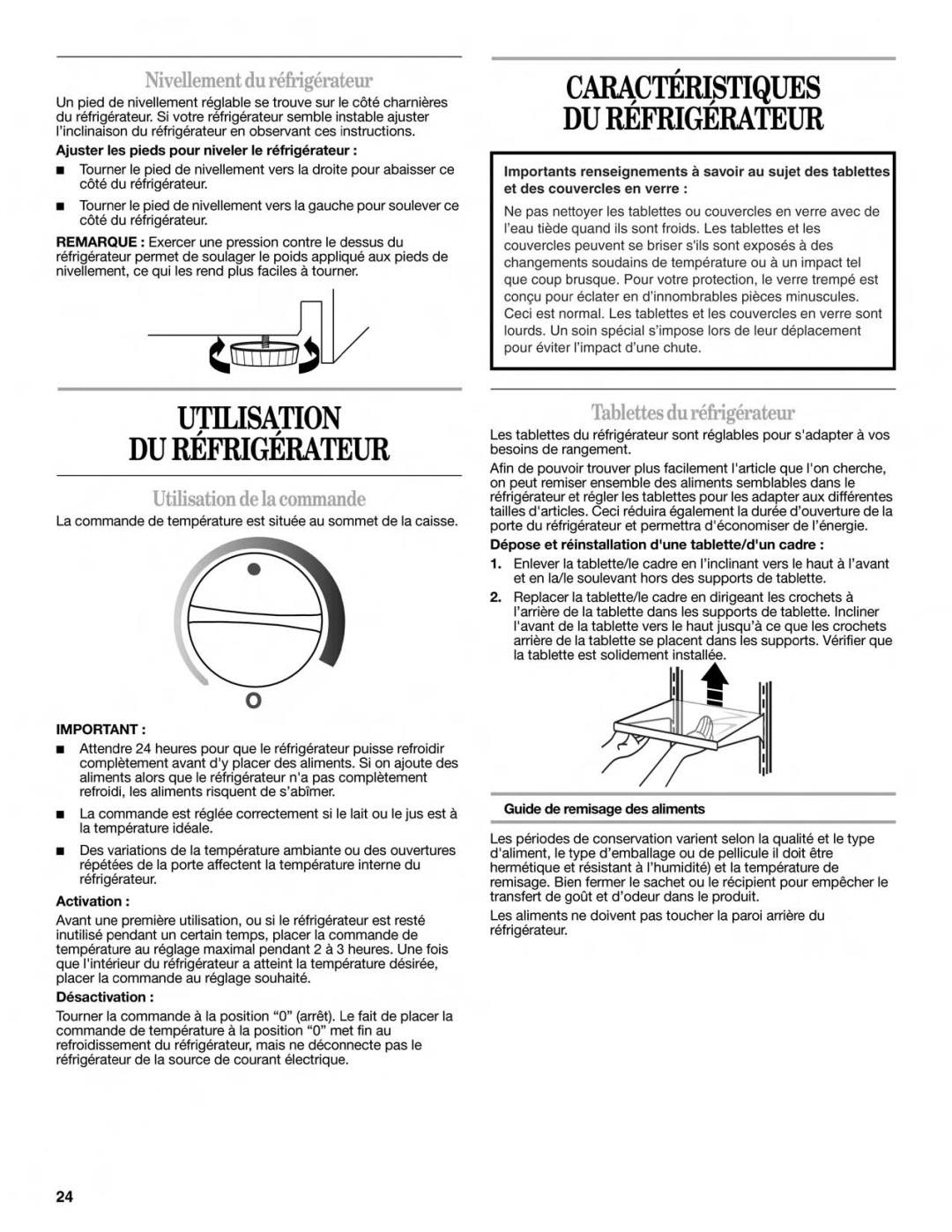 Whirlpool WAR449W manual 