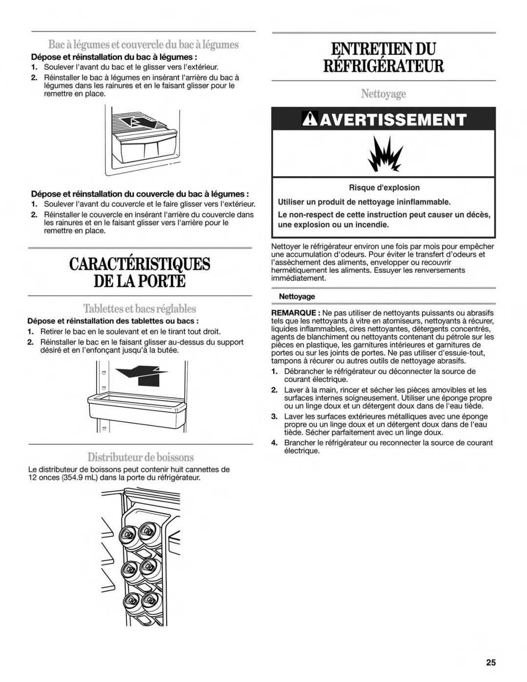 Whirlpool WAR449W manual 