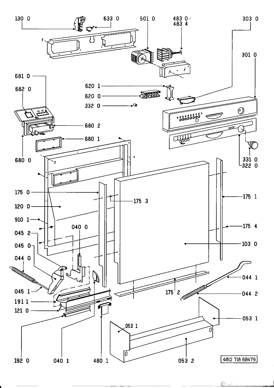 Whirlpool ADP 566 WTX service manual ~ ~ Qb 484, 332 