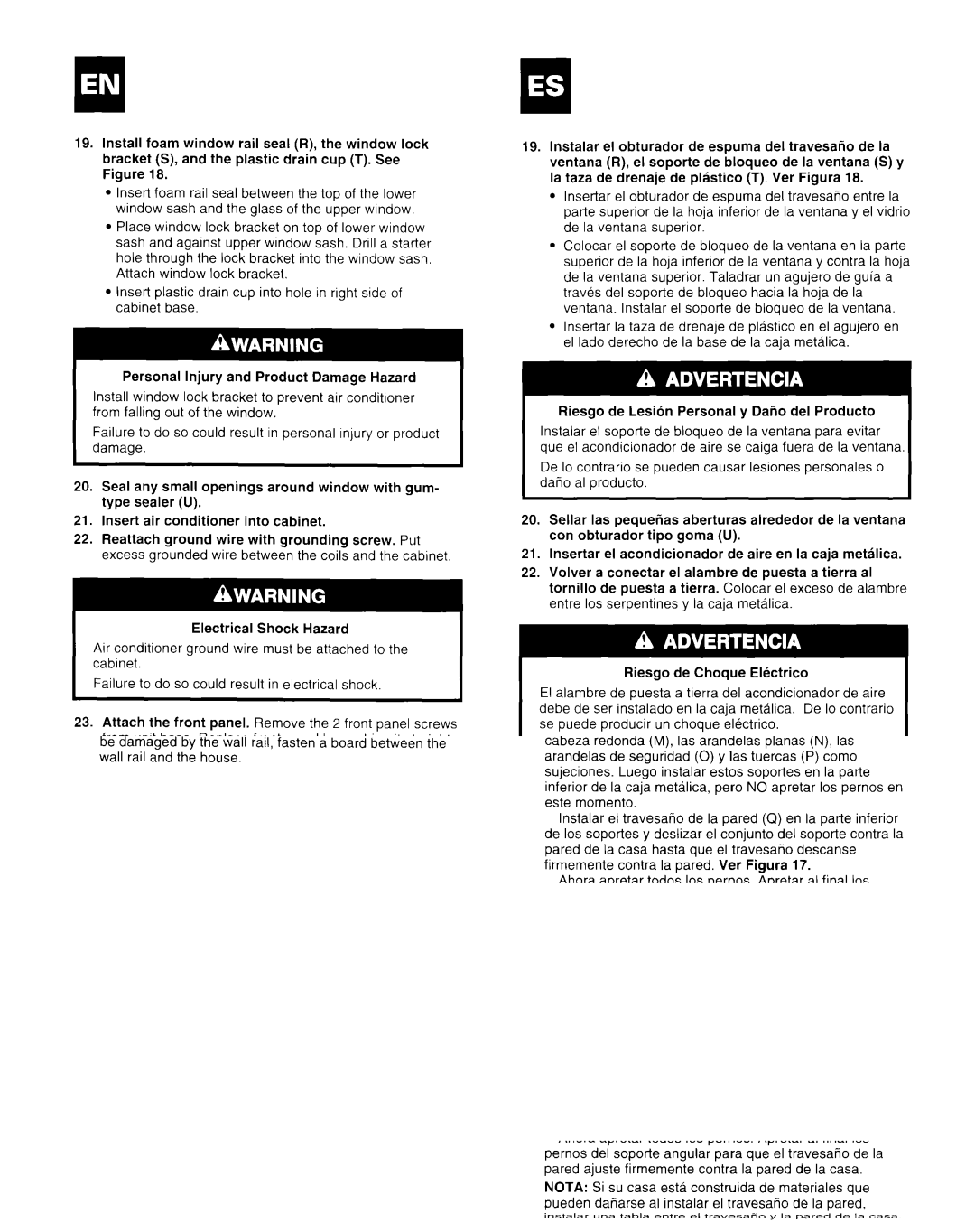 Whirlpool X18004D00 manual Colocar 