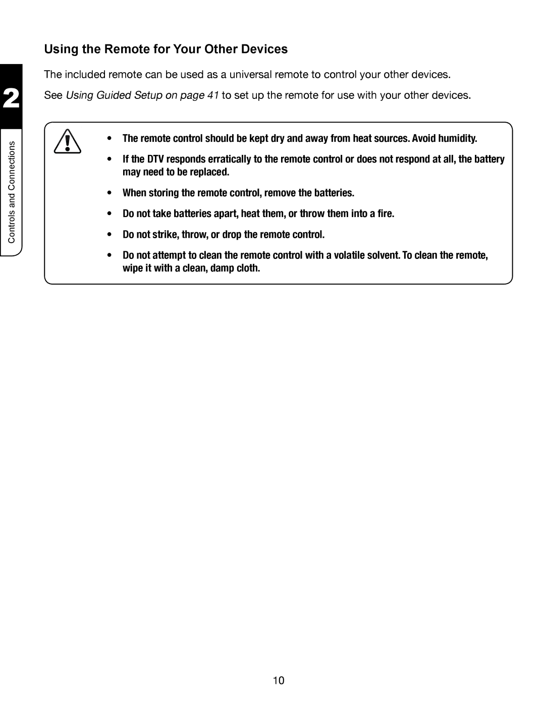 Whirlpool XVT3D424SV manual Using the Remote for Your Other Devices 