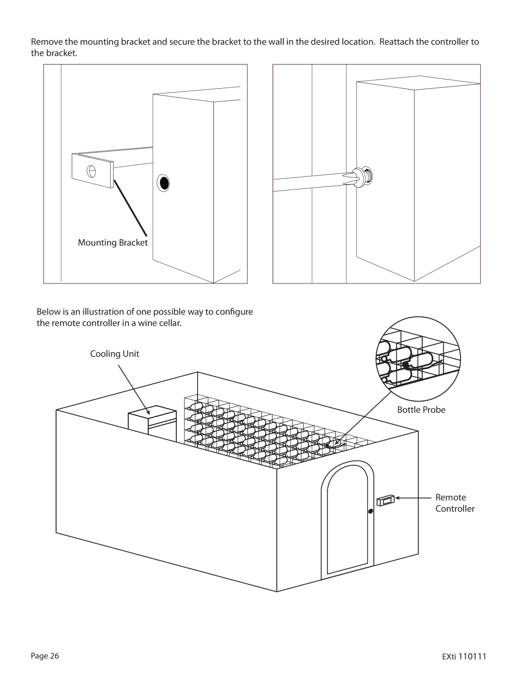 WhisperKool 5000 owner manual Mounting Bracket 