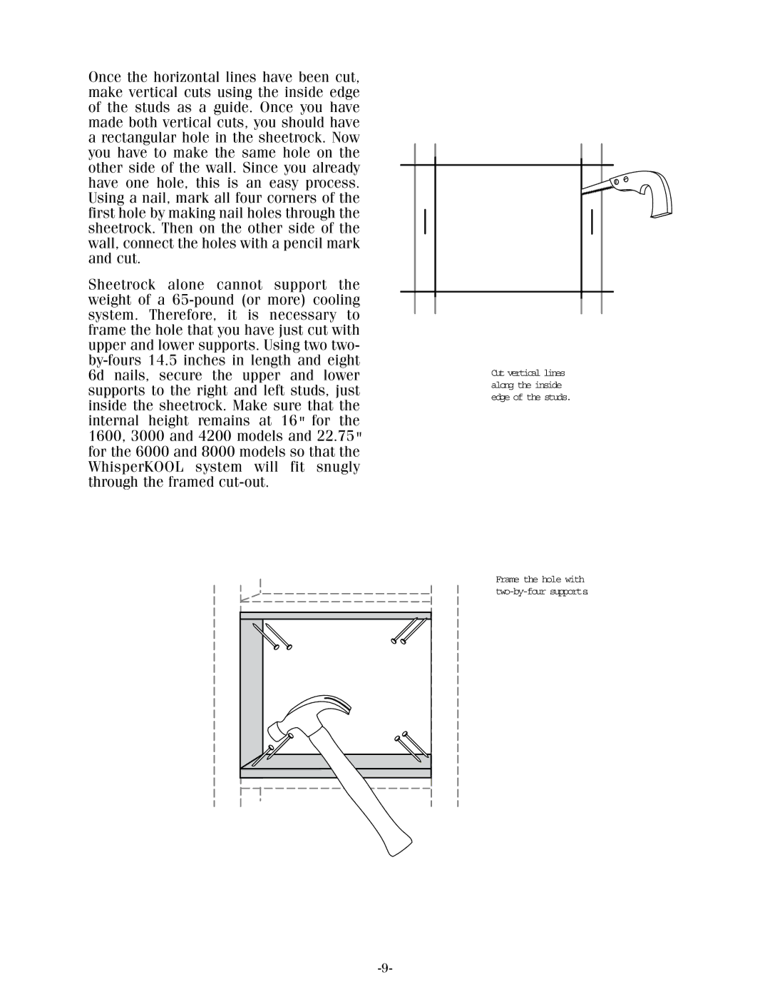 WhisperKool 17-1103, XLT owner manual 