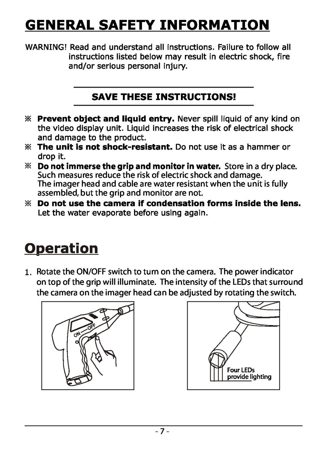 Whistler WIC-2409C user manual 