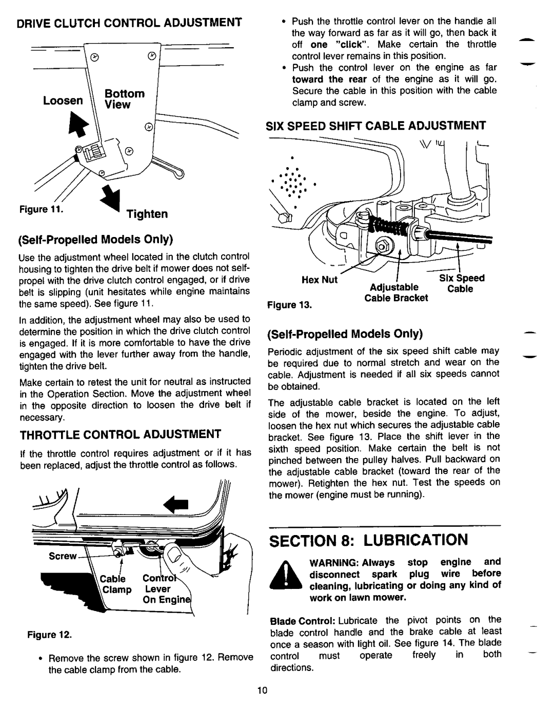 White 11A-702E190, 12A-149D190, 11A-702A190, 11A-106F190 manual 