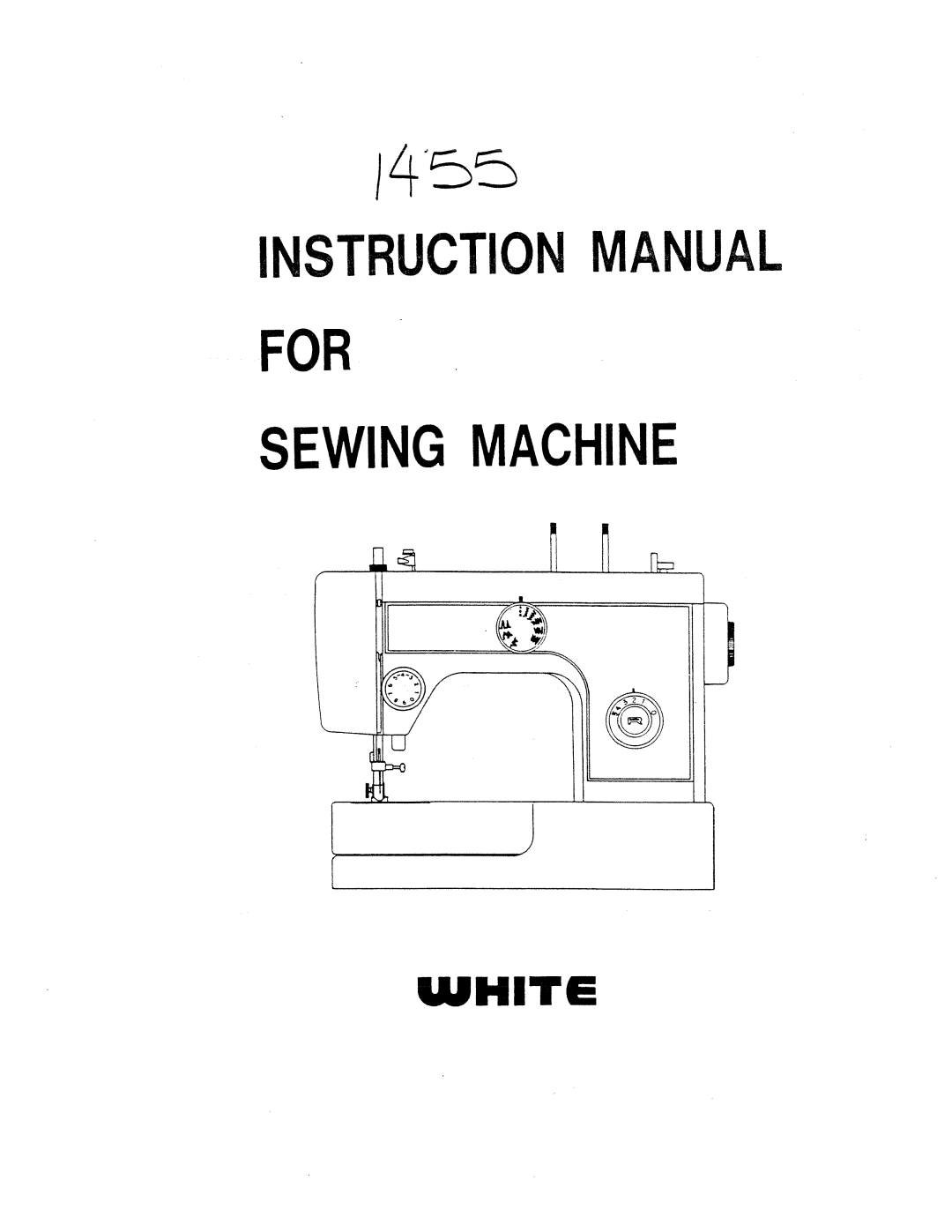 White 1455 manual 