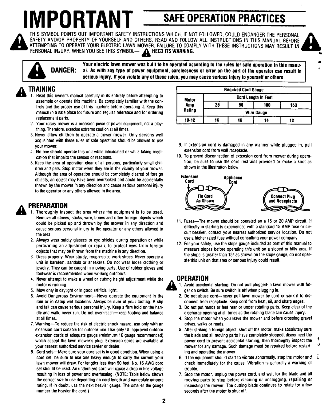 White 183-387-190 manual 