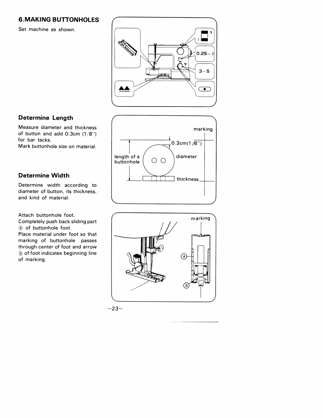 White 1927 manual Determine Length, Determine Width, Making 