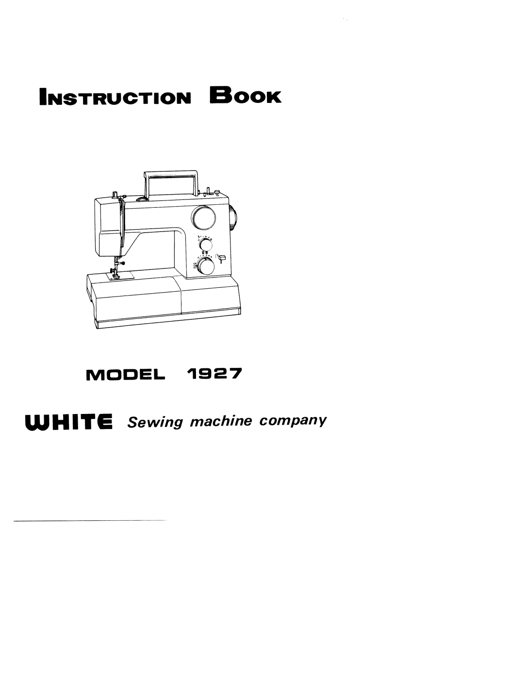 White 1927 manual 