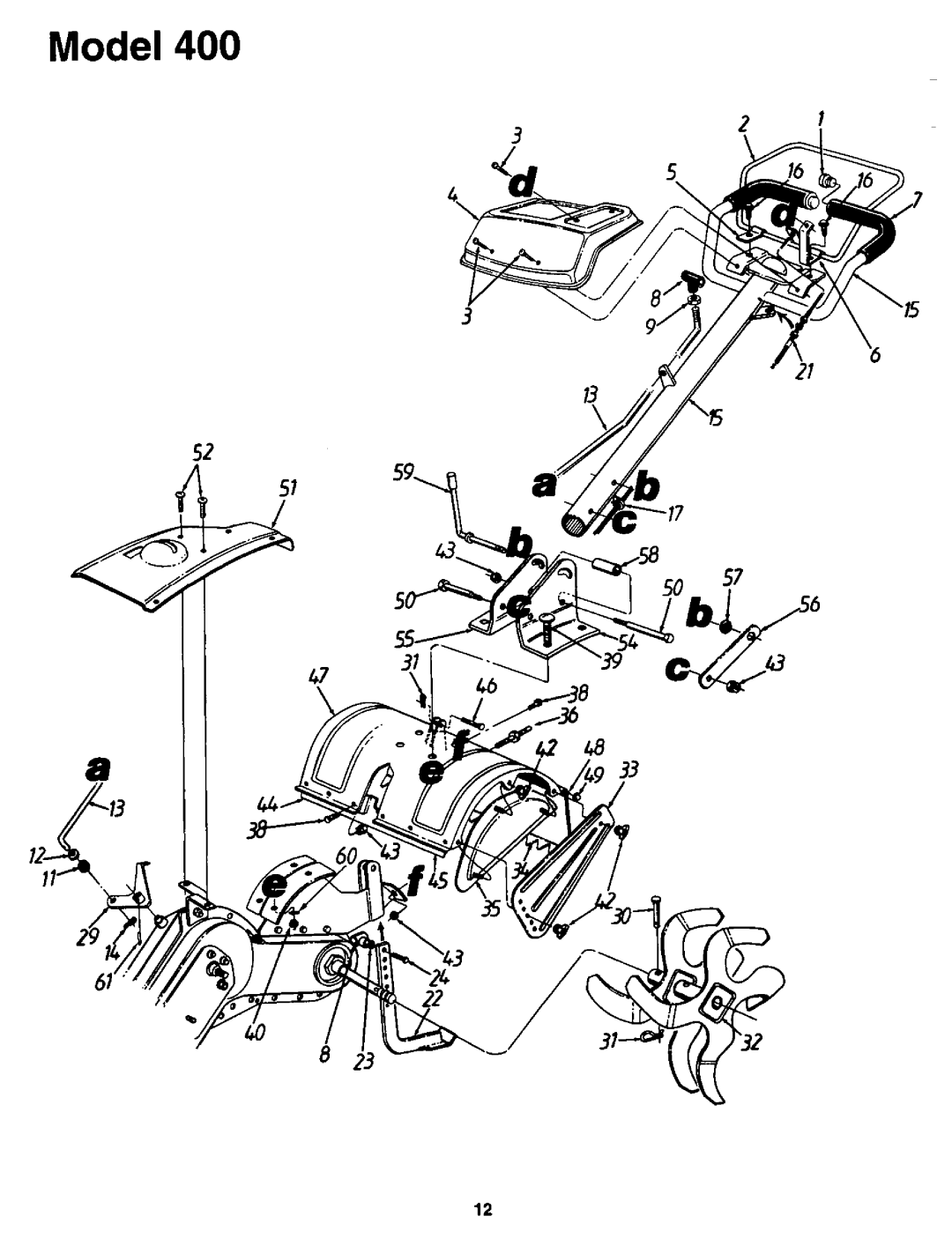 White 21A-400-190 manual 