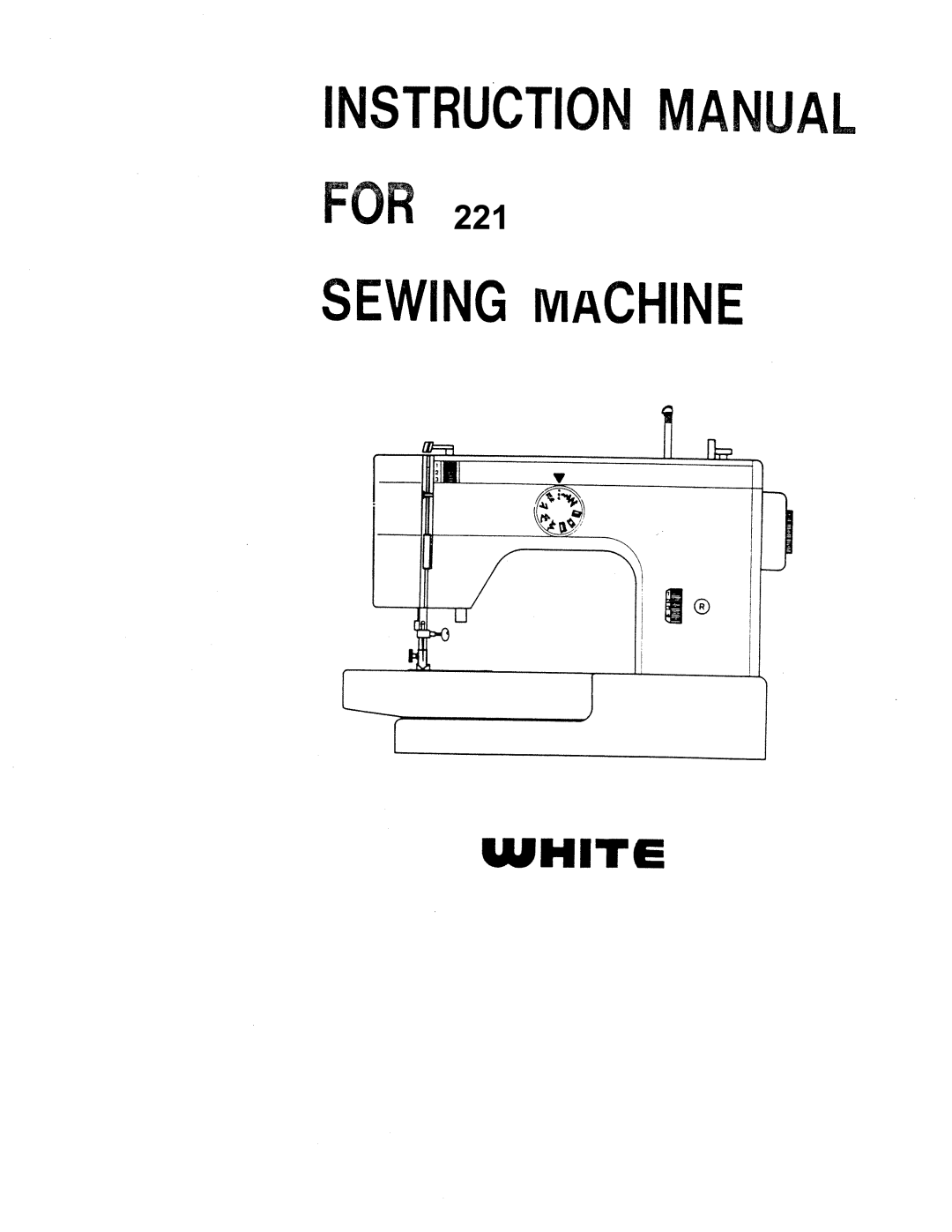 White 221 manual 