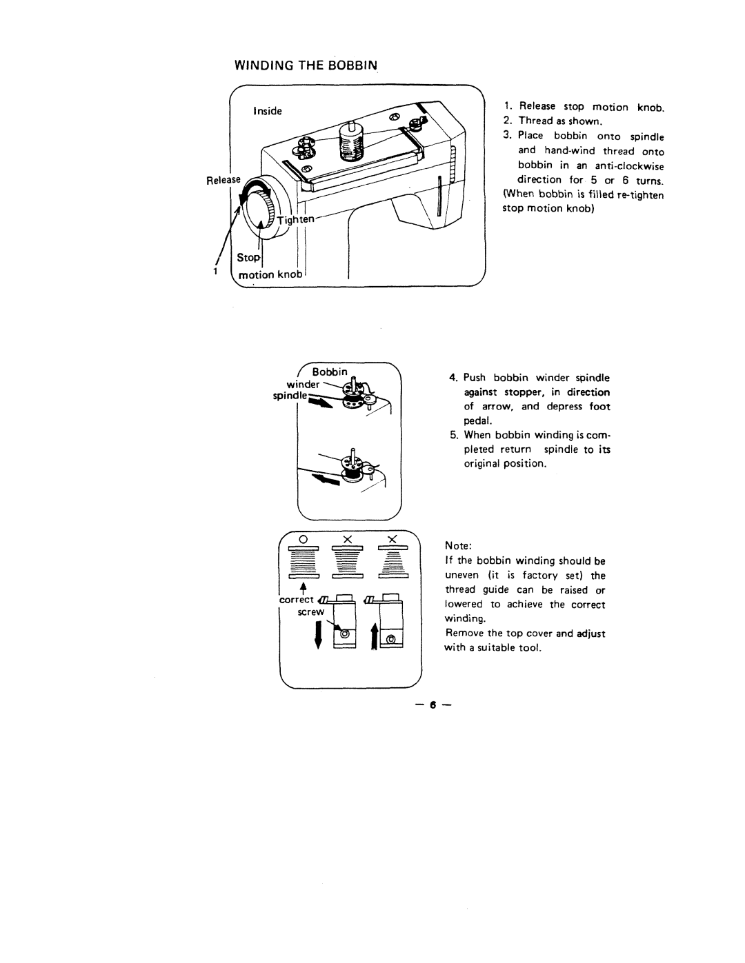 White 221 manual 