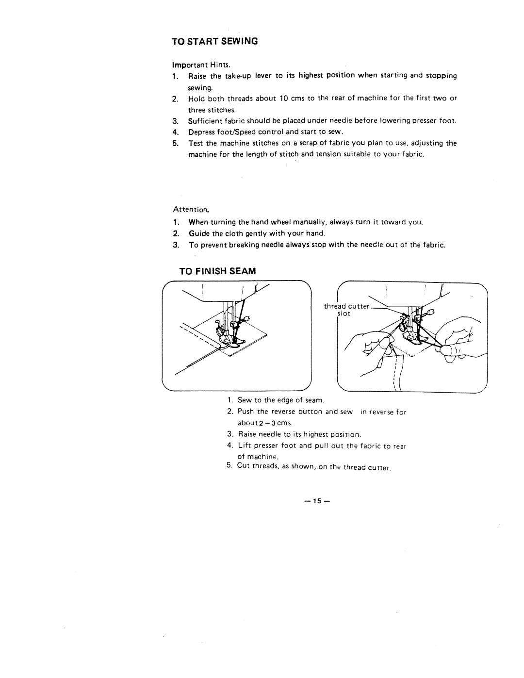 White 221 manual 