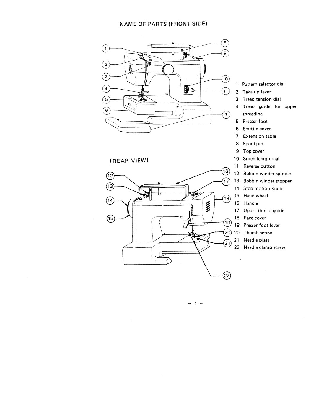 White 221 manual 