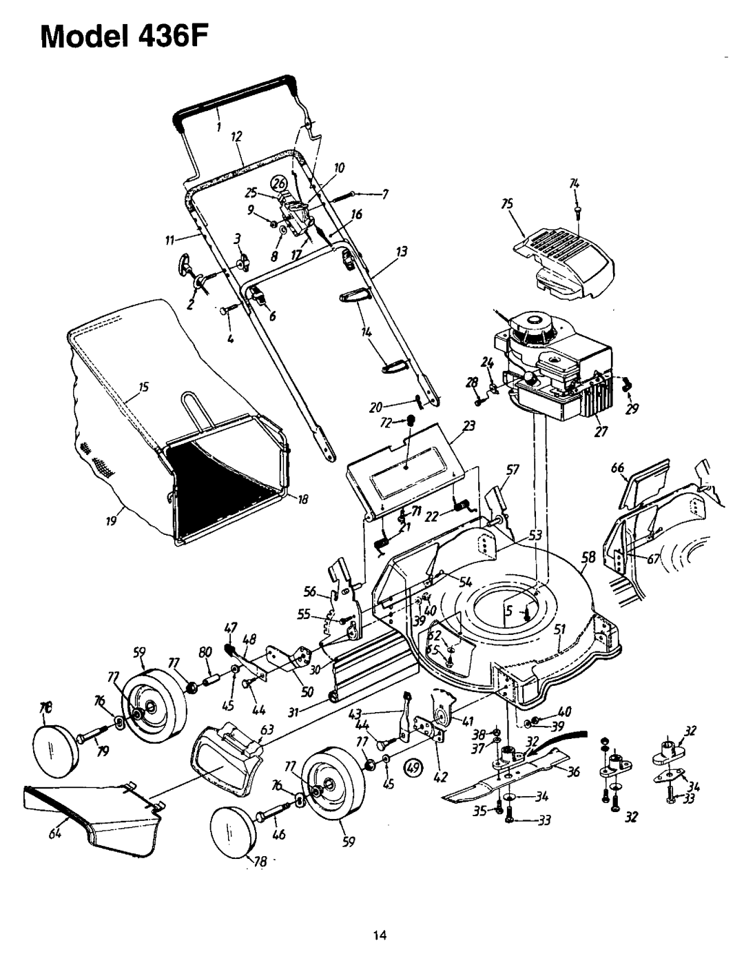 White 436 manual 