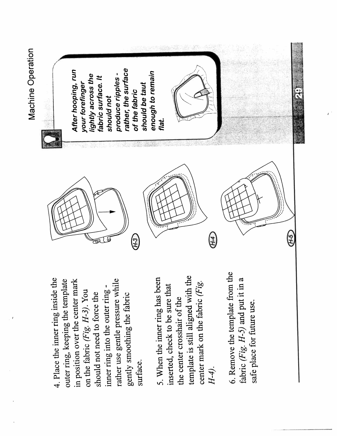 White 4400 instruction manual Run 