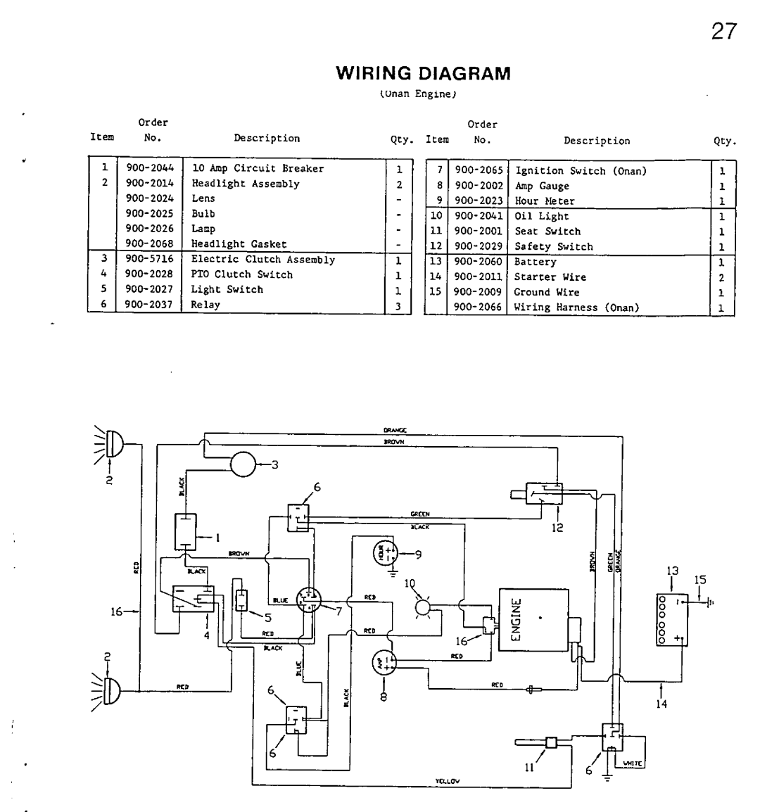 White FR-1800, FR-2000C manual 