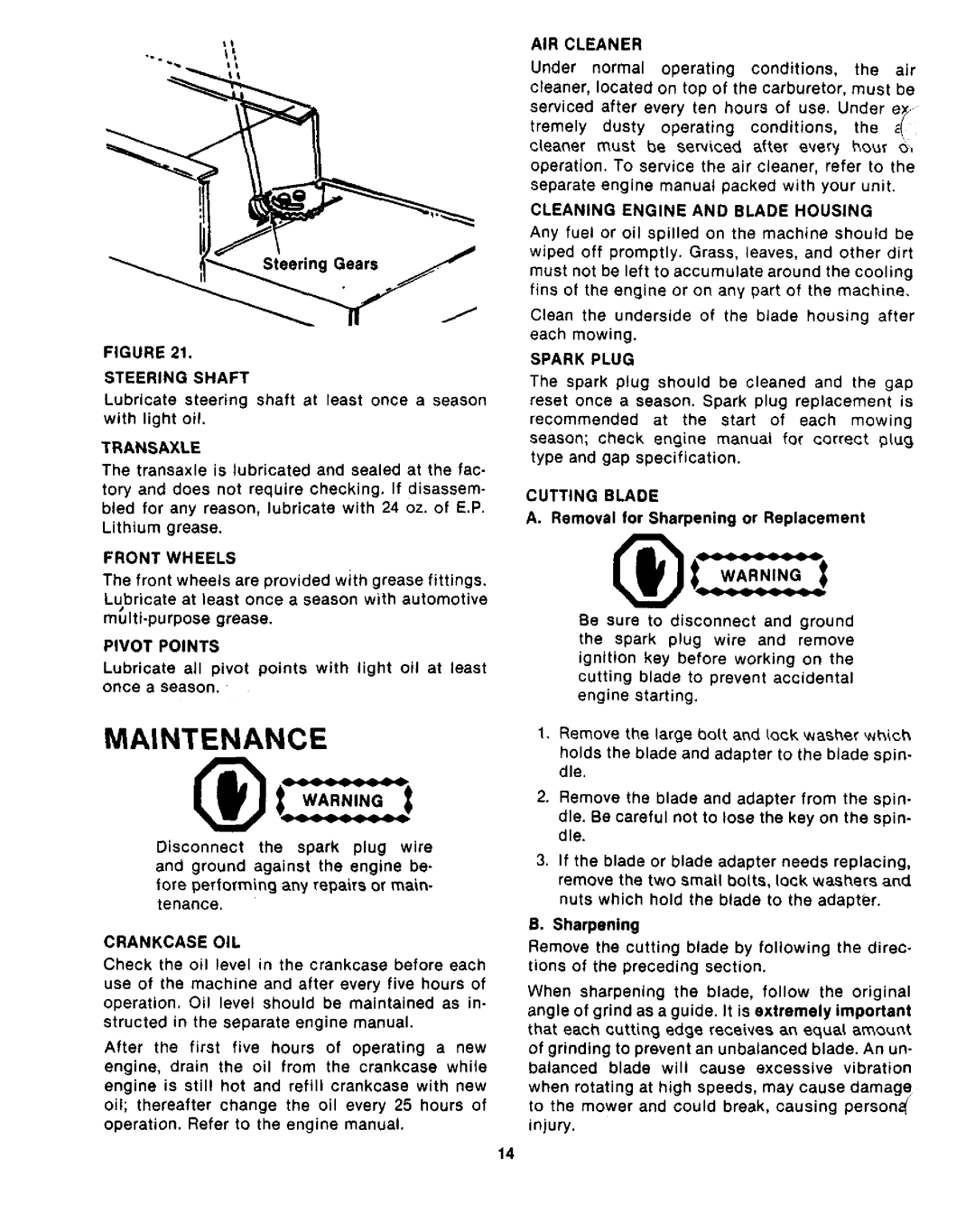 White Outdoor 134-698-190 manual 