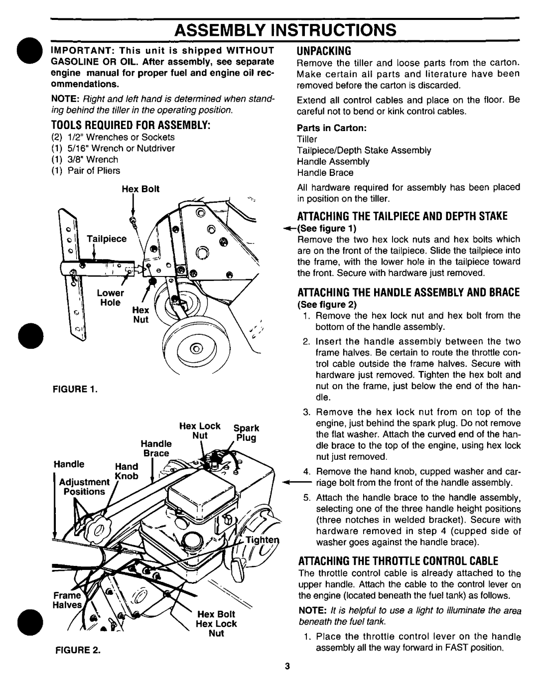 White Outdoor 214-340-190 manual 