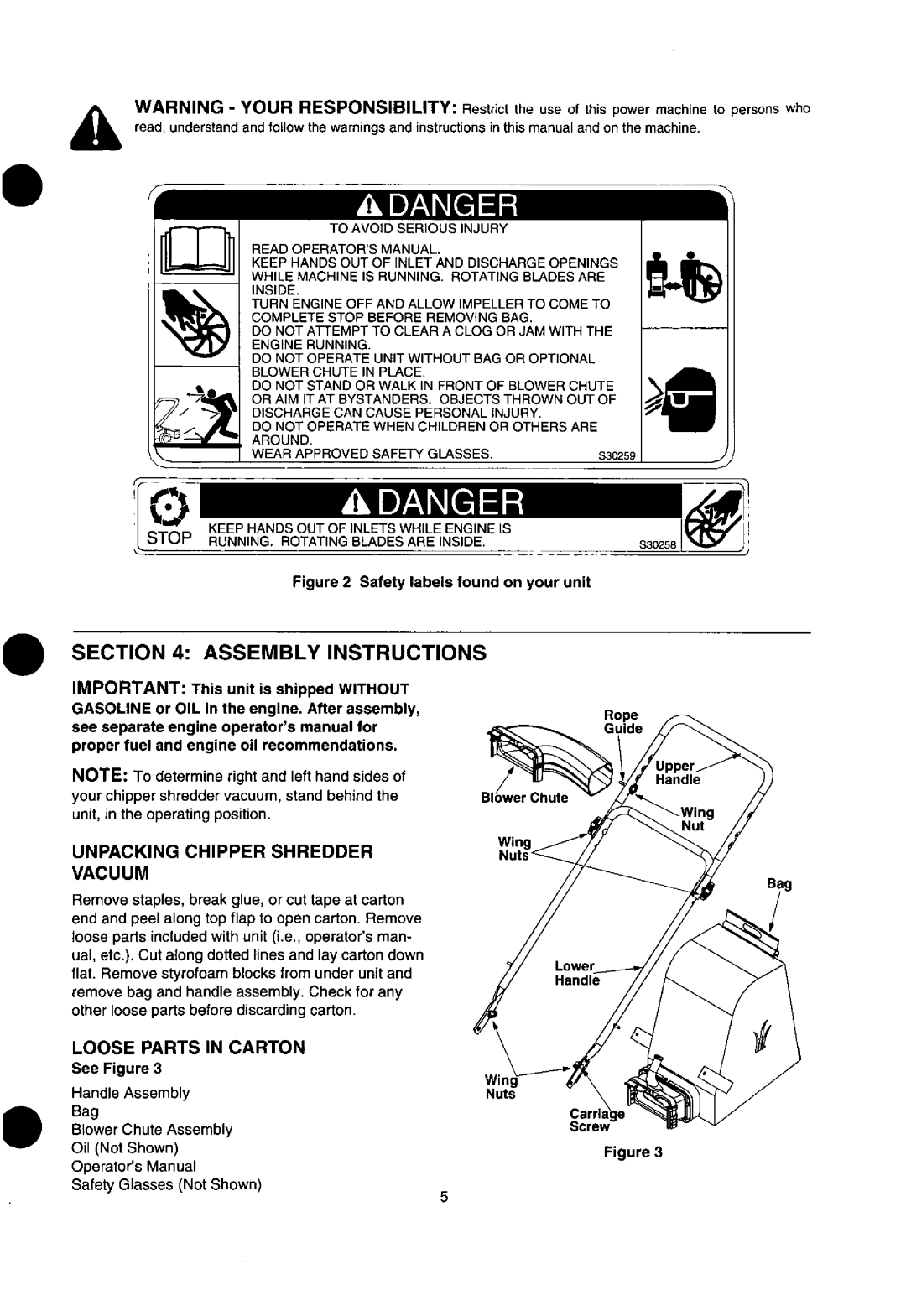 White Outdoor 30 manual 